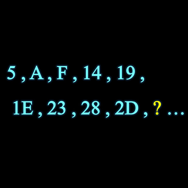 【脳トレクイズ】ハテナに入る数字はいくつ？