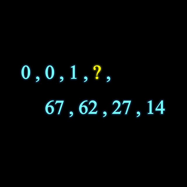 【脳トレクイズ】ハテナに入る数字はいくつ？