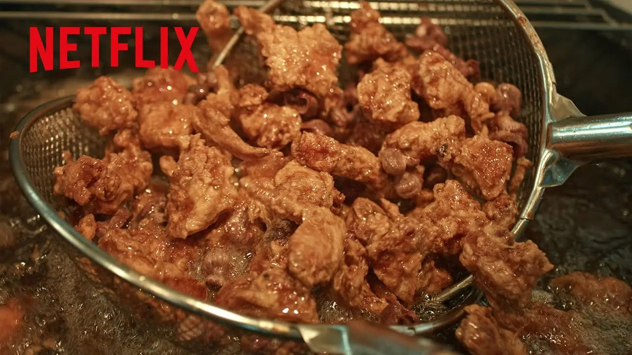 【超意外】食リポで揚げたてサクサクの唐揚げを食べたときに飛び出た感想は？｜Netflix 4択クイズ